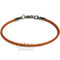 2mm marigold leather bracelet
