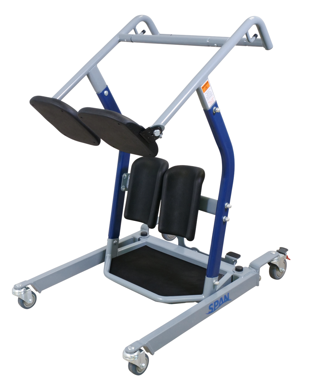 Span America Standing Transfer Aid Manual, Easy Base Width Adjustment