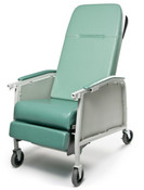  Lumex Three Position Geri Care Recliner for Extended Care Facility Residents Comfort, Swivel Casters, Choose your Color.