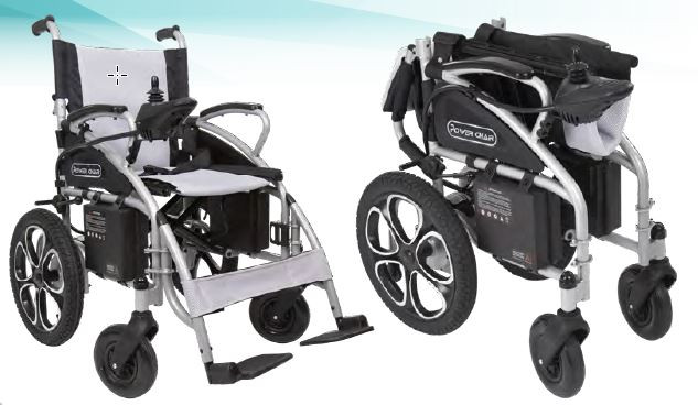 Compact Folding Power Wheelchair - Compression Medical Distributors, Inc.