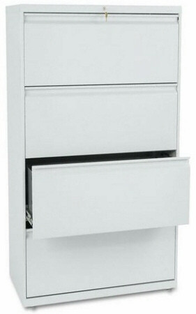 Lateral File Cabinets Hon 36 4 Drawer Lateral File Cabinet 884l