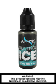 Sapphyre Menthol Ice Nic Salt E-liquid - 45mg