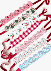 set of 6 Christmas hats