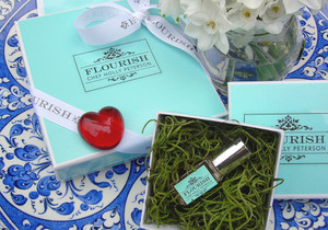 Valentine's Day Special: The 18 piece box of chocolates and FLOURISH Pure Parfume Oil.