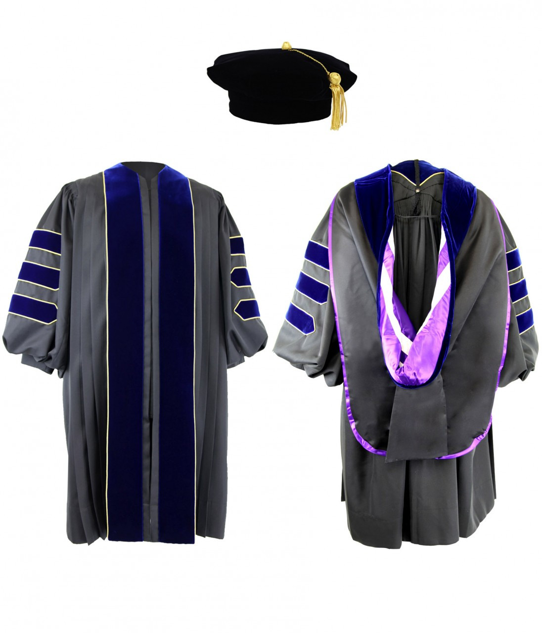 OXFORD DOCTOR Finest Quality™ Complete Outfit - Willsie Cap & Gown