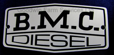 BMC Rocker Cover Badge Nuffield 345 465 - W091