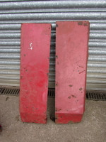 Pair of Used Lambourne Safety Cab wings. One wing does have a few holes £30.00 plus VAT pair UP325