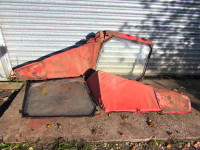 Pair of used Scirocco Multi Comfort cab doors for MF35/65/135/165.  UP341