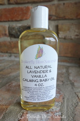Lavender Vanilla Calming Baby Oil