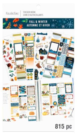 Recollections - Sticker Book - Winter & Fall - CarefullyCrafted