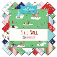 Riley Blake Fabric - Pixie Noel - Tasha Noel - Fat Quarter Bundle