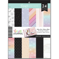 The Happy Planner - Me and My Big Ideas - Happy Memory Keeping Big Pre-Punched Cardstock Photo Pages - Muted Colors
