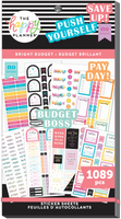 The Happy Planner - Me and My Big Ideas - Value Pack Stickers - Bright Budget - Classic (#1089)