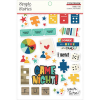 Carpe Diem - Simple Stories - A5 Sticker Book - Family Fun