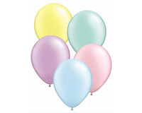Pastel Mini Balloon Set of 10 - (Yellow, Blue, Green, Pink and Purple) (12cm / 5 Inches)