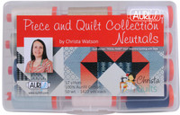 Aurifil Thread - Piece and Quilt Collection Neutrals by Christa Watson 