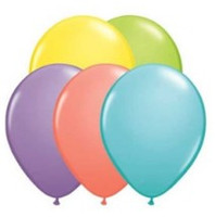 Sorbet Mini Balloon Set of 10 - (Yellow, Blue, Green, Pink and Purple) (12cm / 5 Inches)