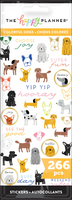 The Happy Planner - Me and My Big Ideas - Colorful Dogs - 8 Sticker Sheets