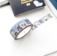TheCoffeeMonsterzCo - Washi Tape - Travel Time