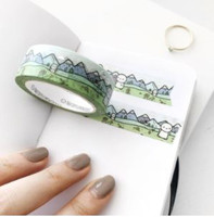 TheCoffeeMonsterzCo - Washi Tape - Mountains & Meadows 