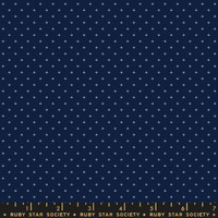 Moda Fabric - Ruby Star Society - Add It Up by Alexia Abegg - Navy #RS4005 27