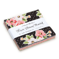 Moda Fabric Precuts Charm Pack - Olive's Flower Market by Lella Boutique