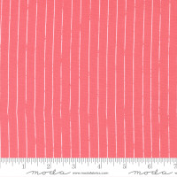 Moda Fabric - Love Note - Lella Boutique - Distressed Stripes Pin Stripe Tea Rose #5153 15
