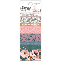 American Crafts - Maggie Holmes - Market Square Washi Tape - Set of 7