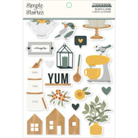 Simple Stories - A5 Sticker Book - Hearth & Home
