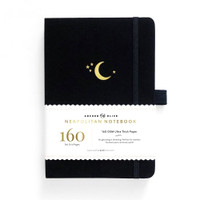 Archer & Olive - B5 Crescent Moon Dot Grid Notebook (Neapolitan)