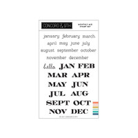 Concord & 9th Clear Stamps 4" x 6" - Monthly Mix