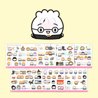 Wonton in a Million - Planner Stickers - Hagao Potter [Books 1-7&91; (Set Of 8 Sheets) 