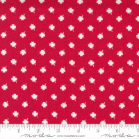 Moda Fabric - One Fine Day - Bonnie & Camille - Lucky Day Blender Clover St Patricks Day Red #55233 11