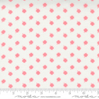 Moda Fabric - One Fine Day - Bonnie & Camille - Lucky Day Blender Clover St Patricks Day Ivory Pink #55233 19