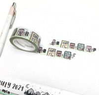 TheCoffeeMonsterzCo - Washi Tape - Planner Land (18mm)