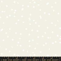 Moda Fabric - Ruby Star Society - Hole Punch Dots by Kimberly Kight -  Basic Blender Polka Dot - White On White #RS3025 11
