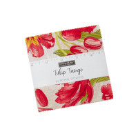 Moda Fabric Precuts Charm Pack - Tulip Tango by Robin Pickens