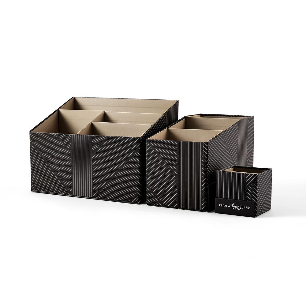 The Happy Planner Me and My Big Ideas Align Storage Box Kit 3 Pack