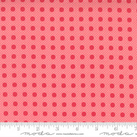 Moda Fabric - Beautiful Day - Corey Yoder - Pin Dot Polka Dot Tea Rose Scarlet #29137 29
