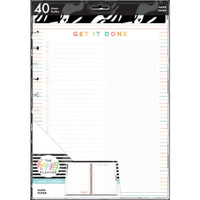 The Happy Planner - Me and My Big Ideas - Big Filler Paper - Everyday Get It Done (Checklist, Dot Grid, Dot Lined)