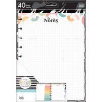 The Happy Planner - Me and My Big Ideas - Everyday Colorful Notes Classic Filler Paper (Graph, Lined)