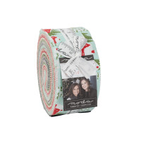 Moda Fabric Precuts Jelly Roll - Merry Little Christmas by Bonnie & Camille