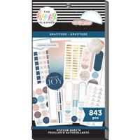 The Happy Planner - Me and My Big Ideas - Value Pack Stickers - Gratitude (#843) 
