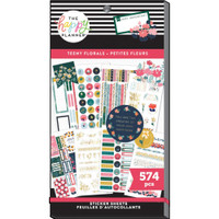 The Happy Planner - Me and My Big Ideas - Value Pack Stickers - Teeny Florals (#574) 