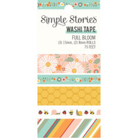 Simple Stories - Full Bloom Washi Tape - Set of 5