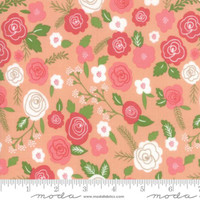 Moda Fabric - Lollipop Garden - Lella Boutique - Tangerine Floral #5080 18