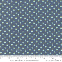 Moda Fabric - At Home - Bonnie & Camille - Indigo #55207 22 - BOLT END 60cm