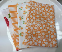 Moda Fabric - The Good Life - Bonnie and Camille - Fat Quarter Bundle - Set of 4 - Orange