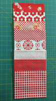 Moda Fabric - Handmade - Bonnie and Camille - Fat Quarter Bundle - Set of 8 - Red
