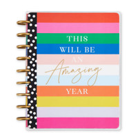 ***IMPERFECT***The Happy Planner - Me and My Big Ideas - Classic Happy Planner - 2022-2023 Bold and Bright - 18 Months (Dated, Horizontal)